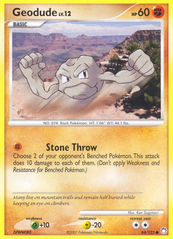 Geodude, Mysterious Treasures #84