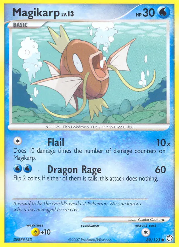 Magikarp, Mysterious Treasures #89