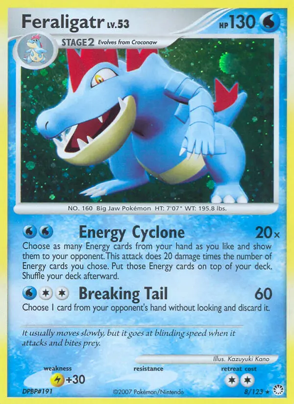 Feraligatr, Mysterious Treasures #8