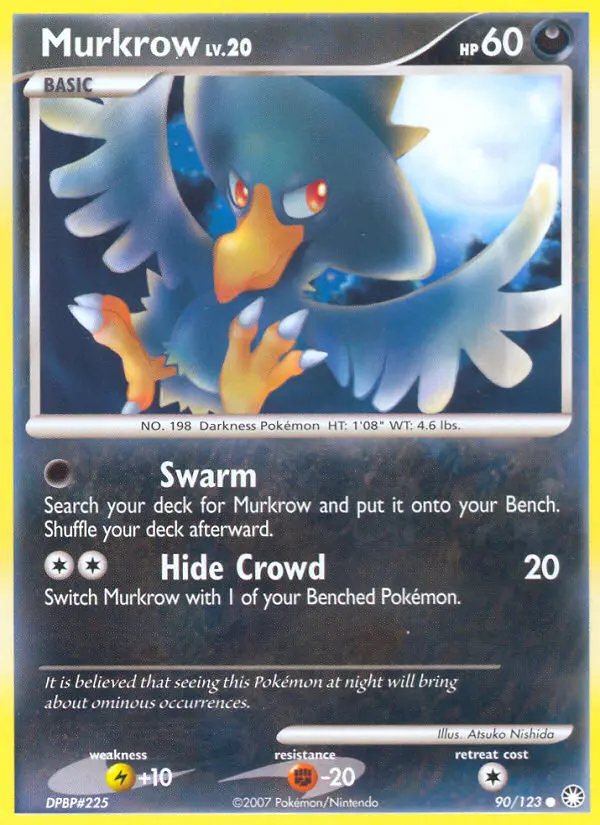 Murkrow, Mysterious Treasures #90