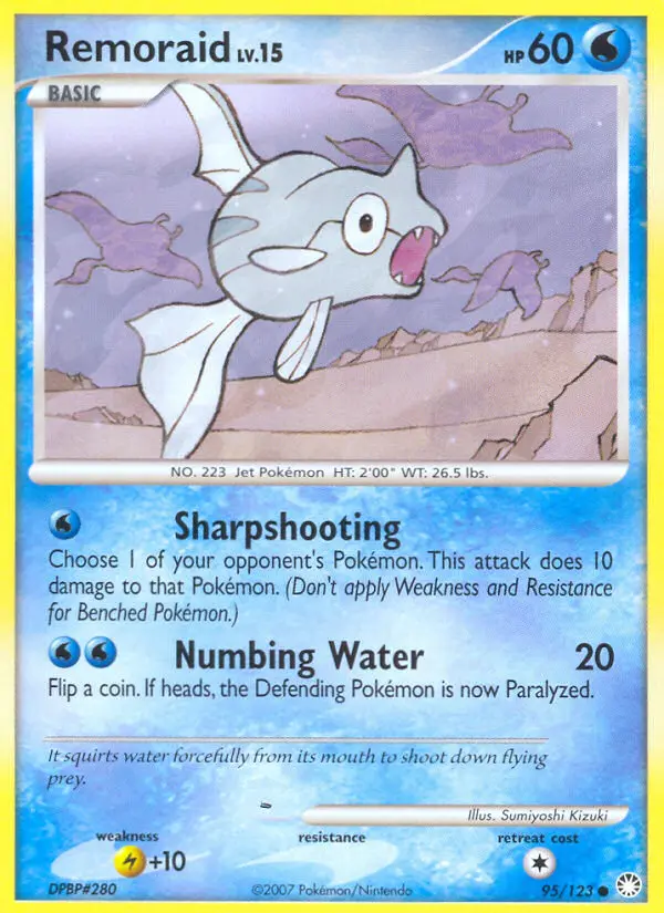 Remoraid, Mysterious Treasures #95