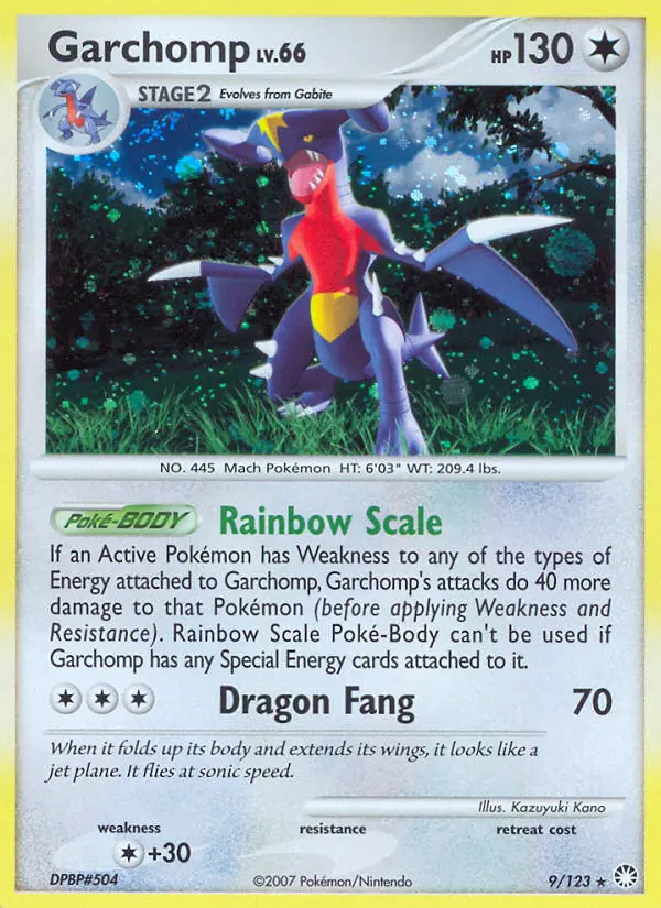 Garchomp, Mysterious Treasures #9