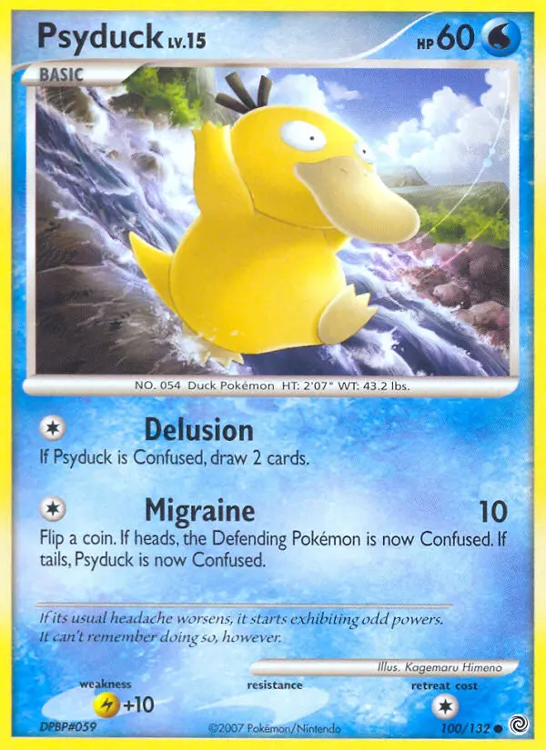 Psyduck, Secret Wonders #100