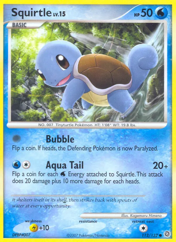 Squirtle, Secret Wonders #112