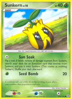 Sunkern, Secret Wonders #114/132