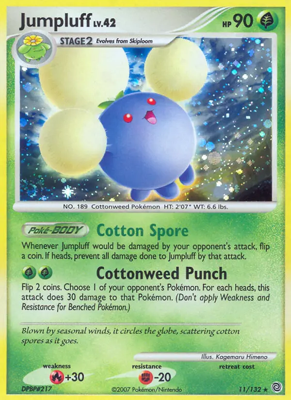 Jumpluff, Secret Wonders #11