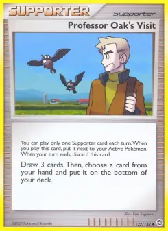 Professor Oak's Visit, Secret Wonders #122/132