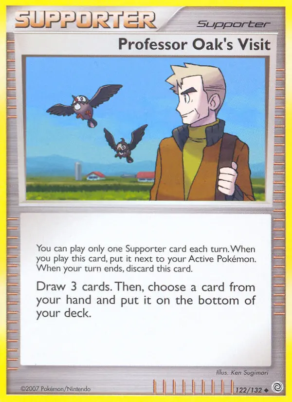 Professor Oak's Visit, Secret Wonders #122