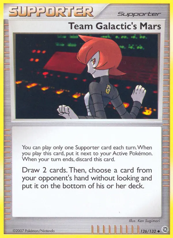 Team Galactic's Mars, Secret Wonders #126