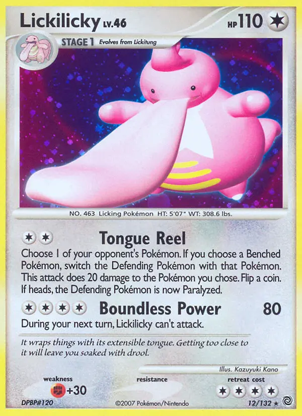 Lickilicky, Secret Wonders #12