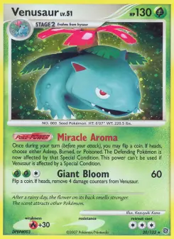Venusaur, Secret Wonders #20/132