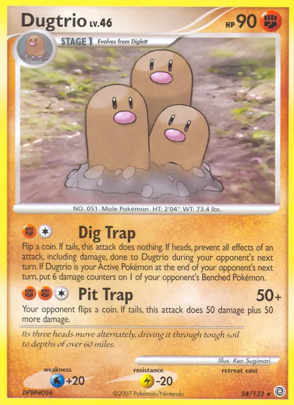 Dugtrio, Secret Wonders #24