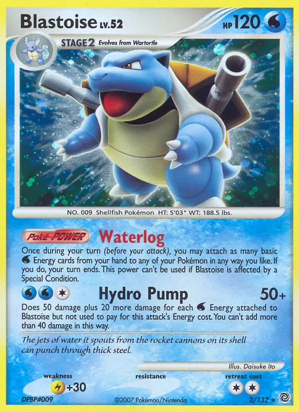 Blastoise, Secret Wonders #2