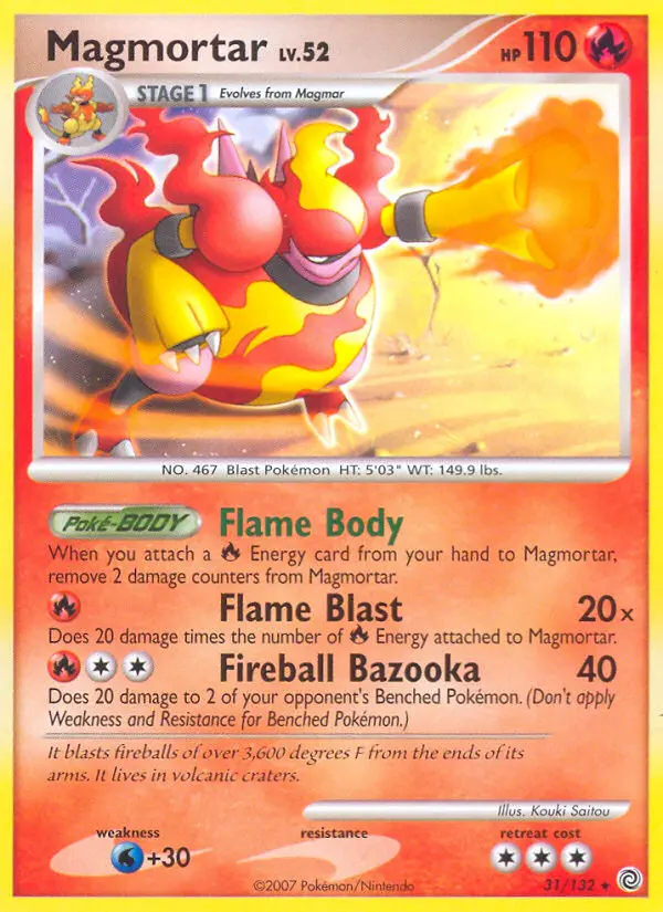 Magmortar, Secret Wonders #31
