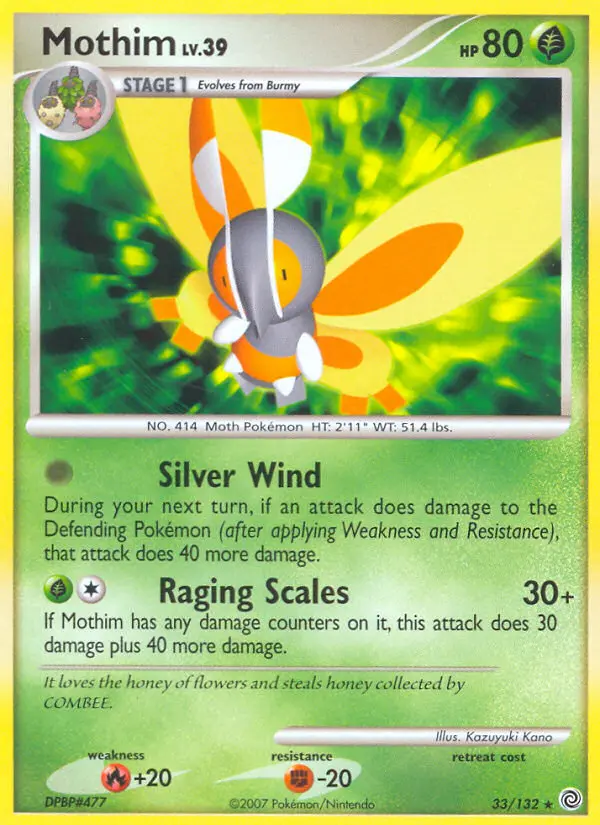 Mothim, Secret Wonders #33