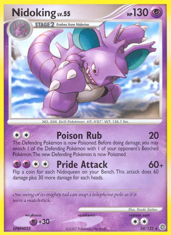 Nidoking, Secret Wonders #34