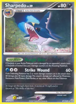 Sharpedo, Secret Wonders #37/132