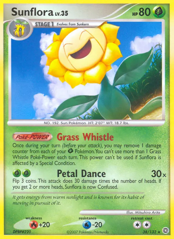 Sunflora, Secret Wonders #38
