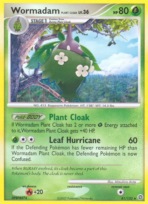 Wormadam Plant Cloak, Secret Wonders #41