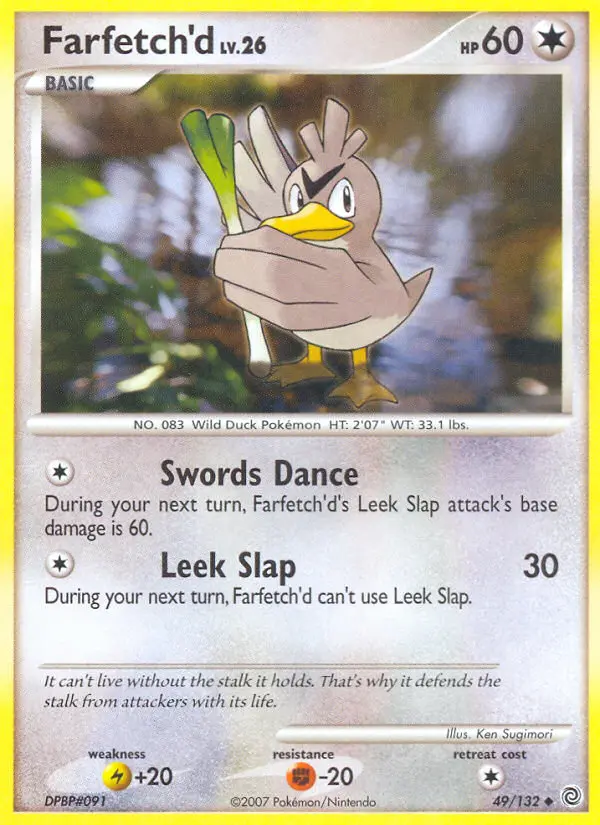 Farfetch'd, Secret Wonders #49