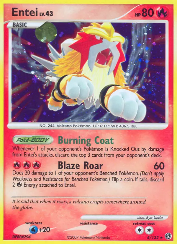 Entei, Secret Wonders #4