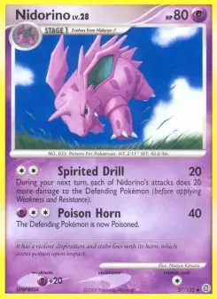 Nidorino, Secret Wonders #57/132