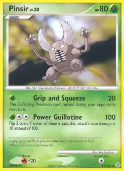 Pinsir, Secret Wonders #59/132