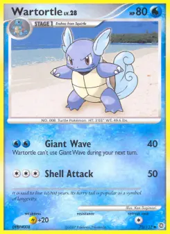 Wartortle, Secret Wonders #75/132