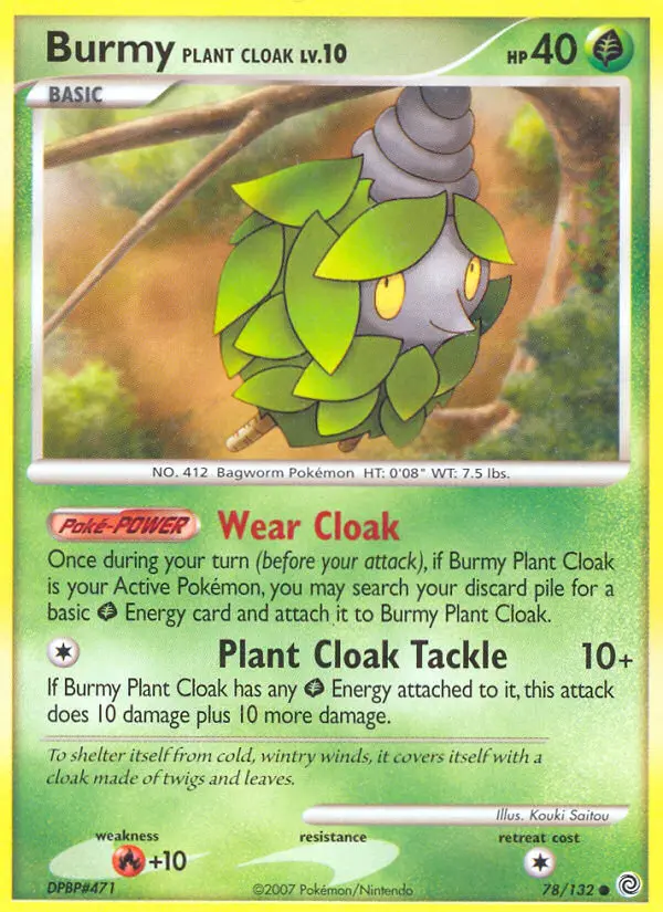 Burmy Plant Cloak, Secret Wonders #78