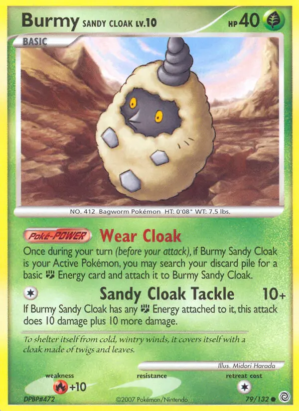 Burmy Sandy Cloak, Secret Wonders #79
