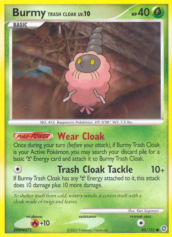 Burmy Trash Cloak, Secret Wonders #80