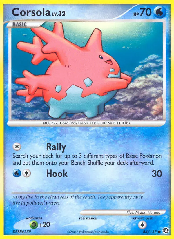 Corsola, Secret Wonders #84