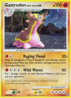 Gastrodon West Sea, Secret Wonders #9/132