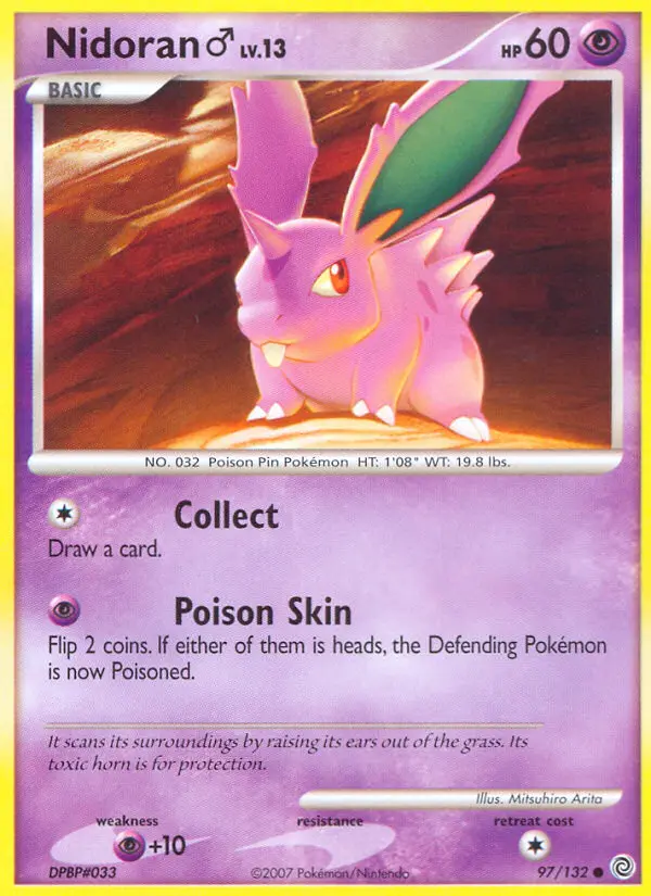 Nidoran♂, Secret Wonders #97