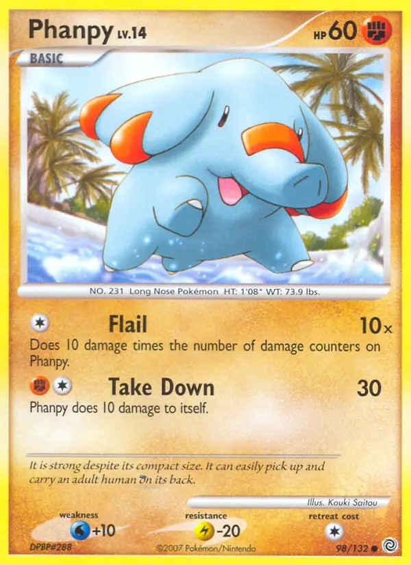 Phanpy, Secret Wonders #98