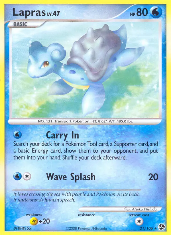 Lapras, Great Encounters #21