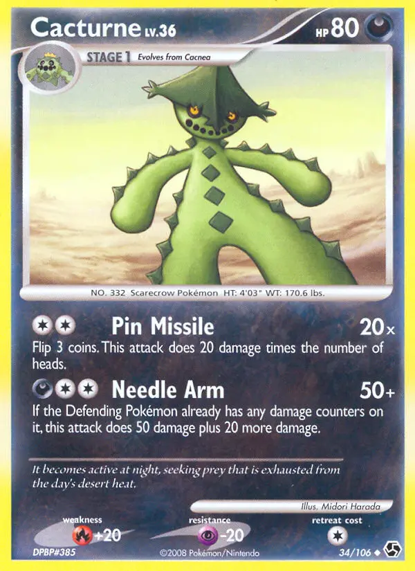 Cacturne, Great Encounters #34