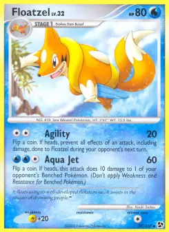 Floatzel, Great Encounters #37/106