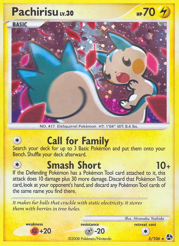 Pachirisu, Great Encounters #5