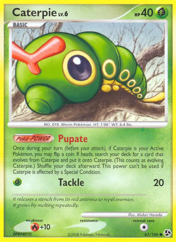 Caterpie, Great Encounters #63