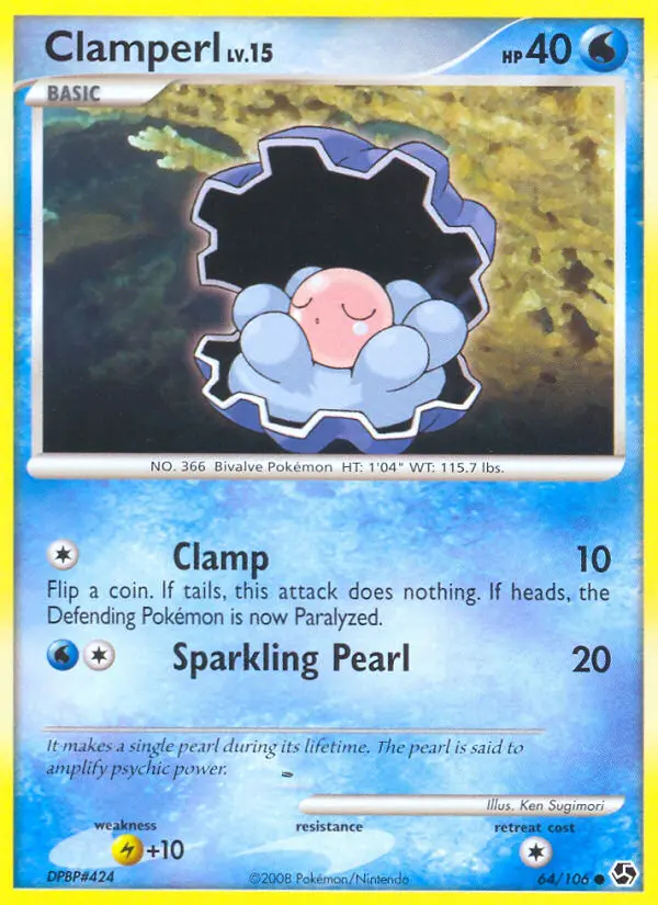 Clamperl, Great Encounters #64