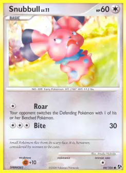 Snubbull, Great Encounters #84/106