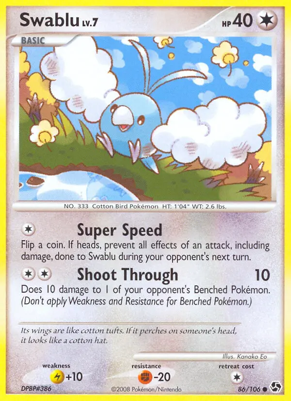 Swablu, Great Encounters #86