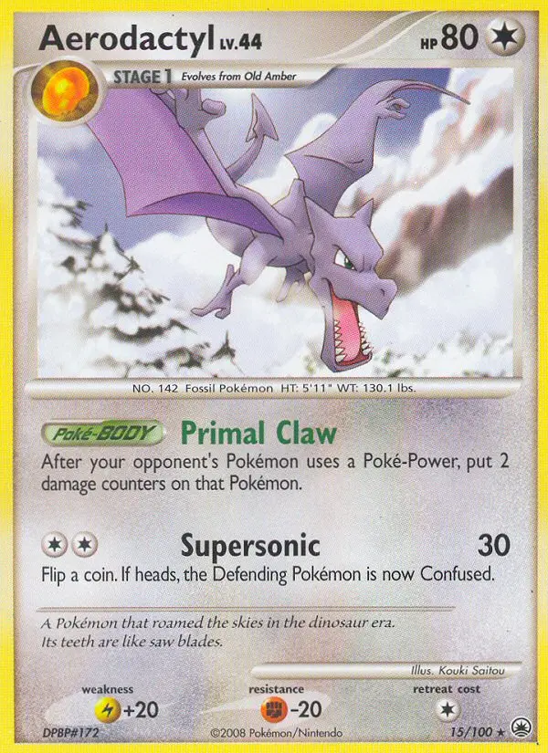 Aerodactyl, Majestic Dawn #15