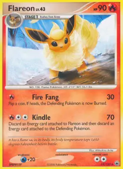 Flareon, Majestic Dawn #19/100