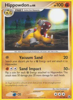 Hippowdon, Majestic Dawn #21/100