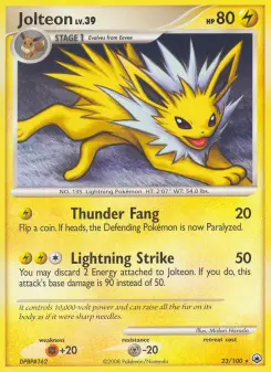 Jolteon, Majestic Dawn #23/100