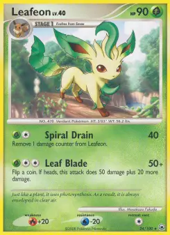 Leafeon, Majestic Dawn #24/100