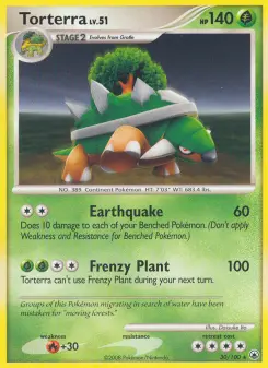 Torterra, Majestic Dawn #30/100