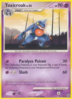 Toxicroak, Majestic Dawn #31/100